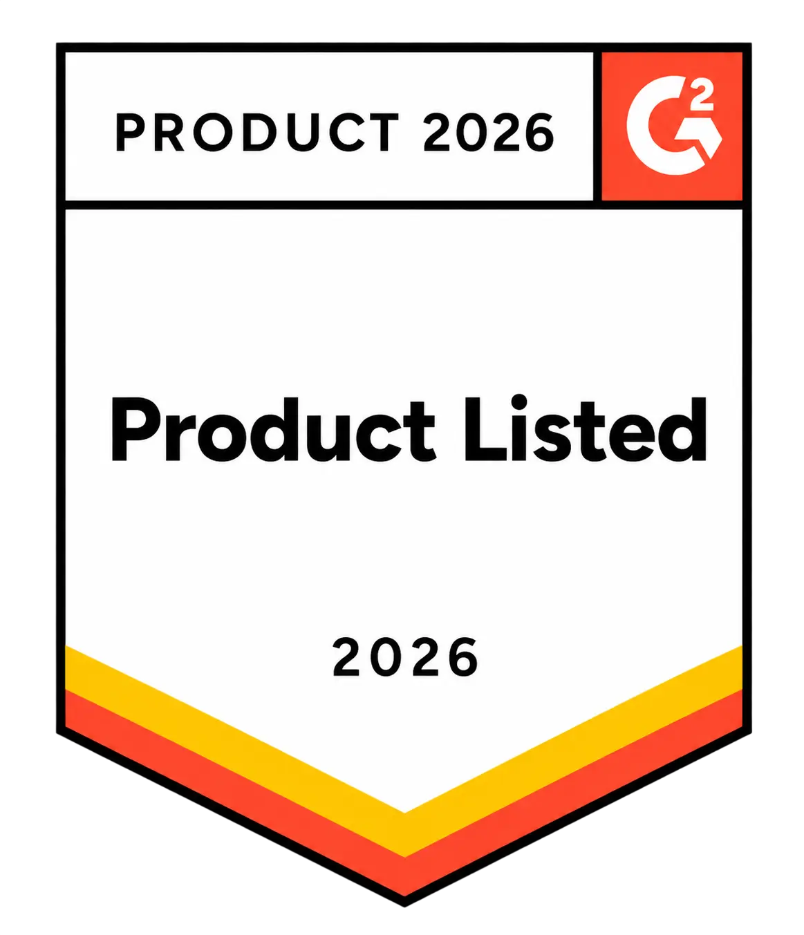 G2 Product Listed 2026